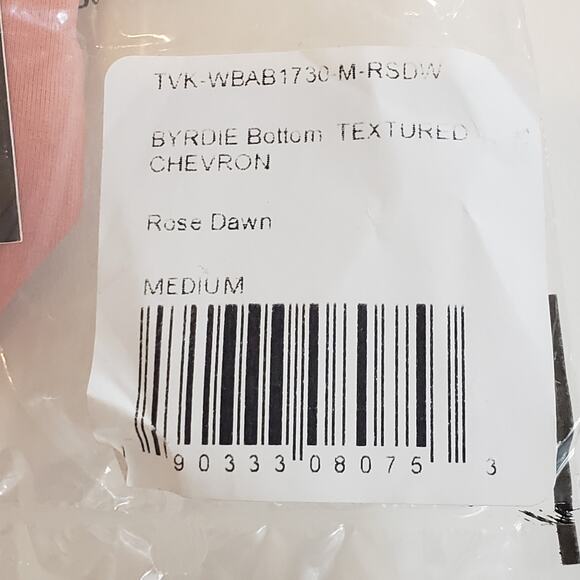 Tavik Byrdie Bottom Textured Chevron Rose Dawn Women's Medium - Picture 5 of 8